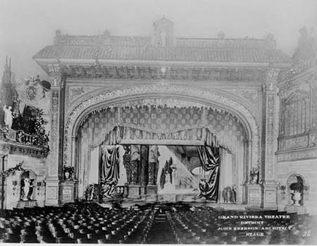 Riviera Theatre - Riviera Procenium From John Lauter (newer photo)